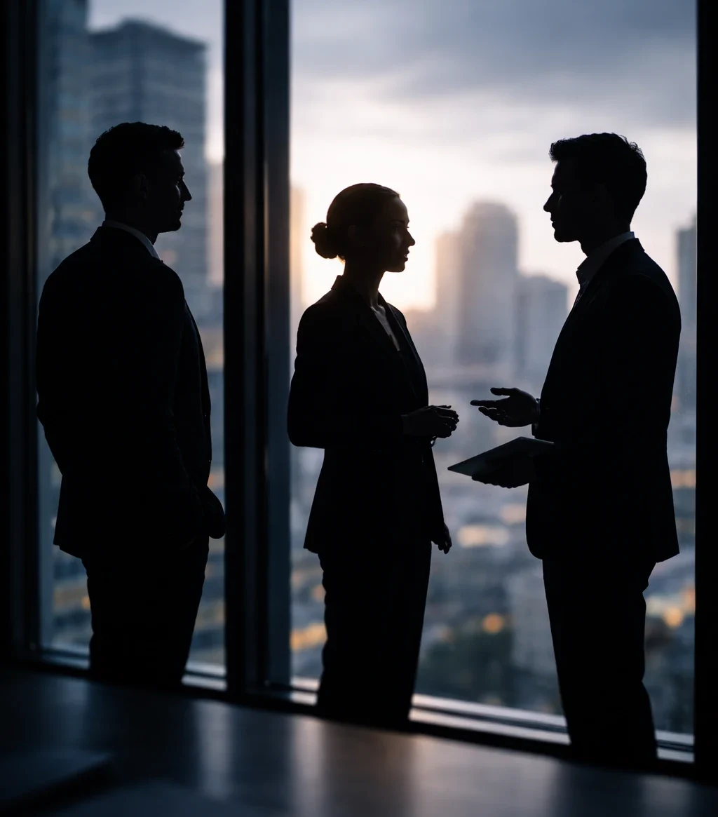 Strategic healthcare partners collaborating in a global medical governance environment.